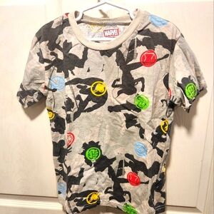 Marvel Kids Gray Graphic T-Shirt